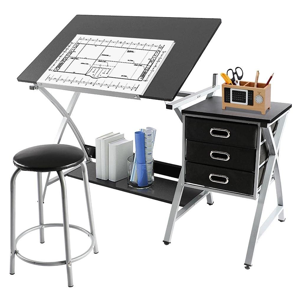 Yaheetech Drafting Desk