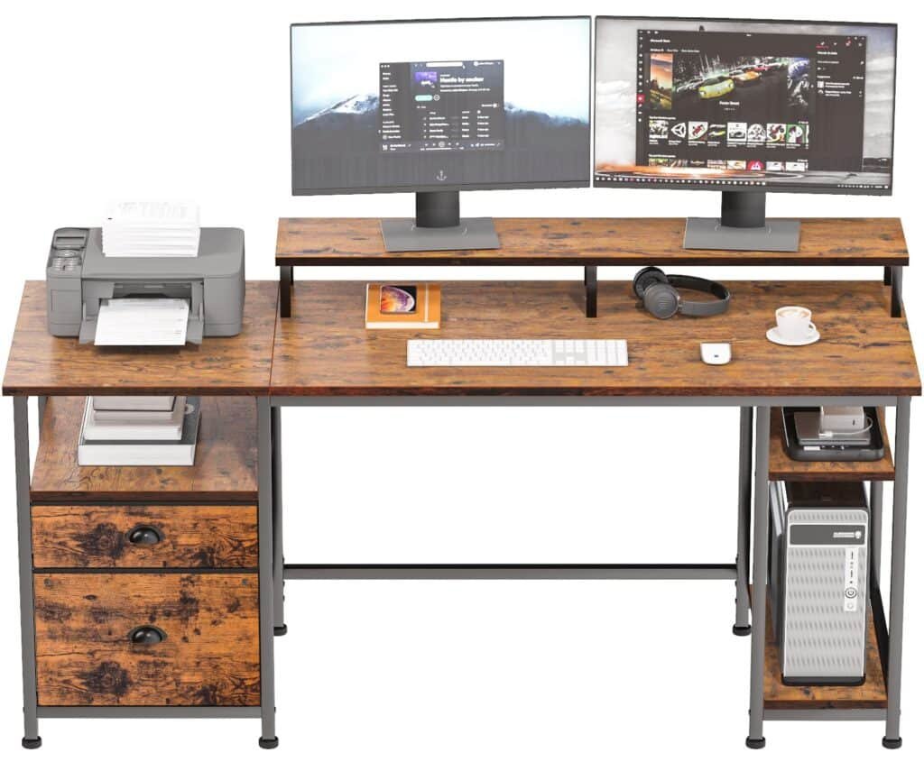 Desks with File Drawers: Organize Your Workspace Efficiently