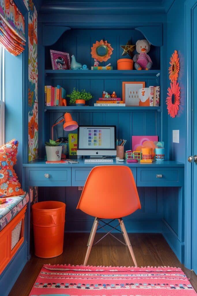 Bright and Bold Desk Color Schemes