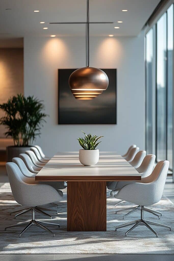 Clean and Modern Conference Room Ideas for Small Offices