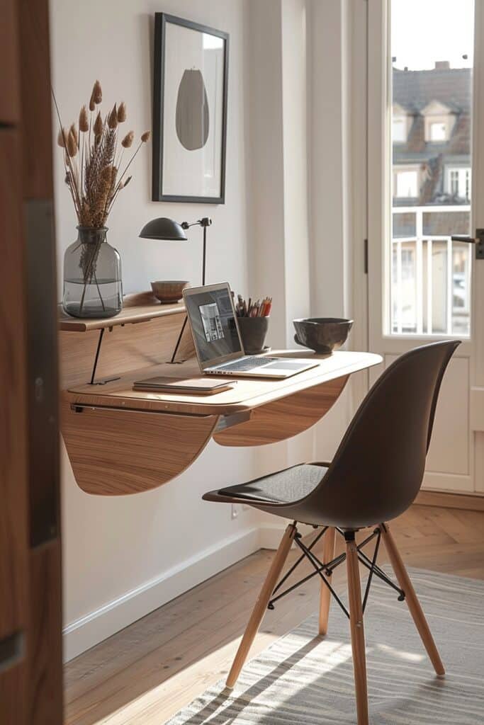 Collapsible Wall Desks for Compact Living