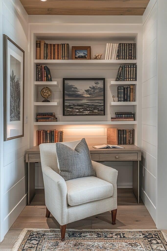 Cozy Reading and Writing Nook