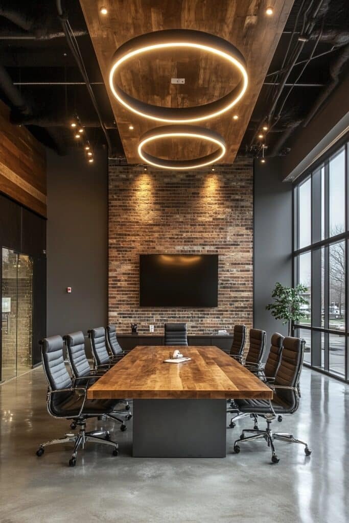 Large Shared Table for Teamwork