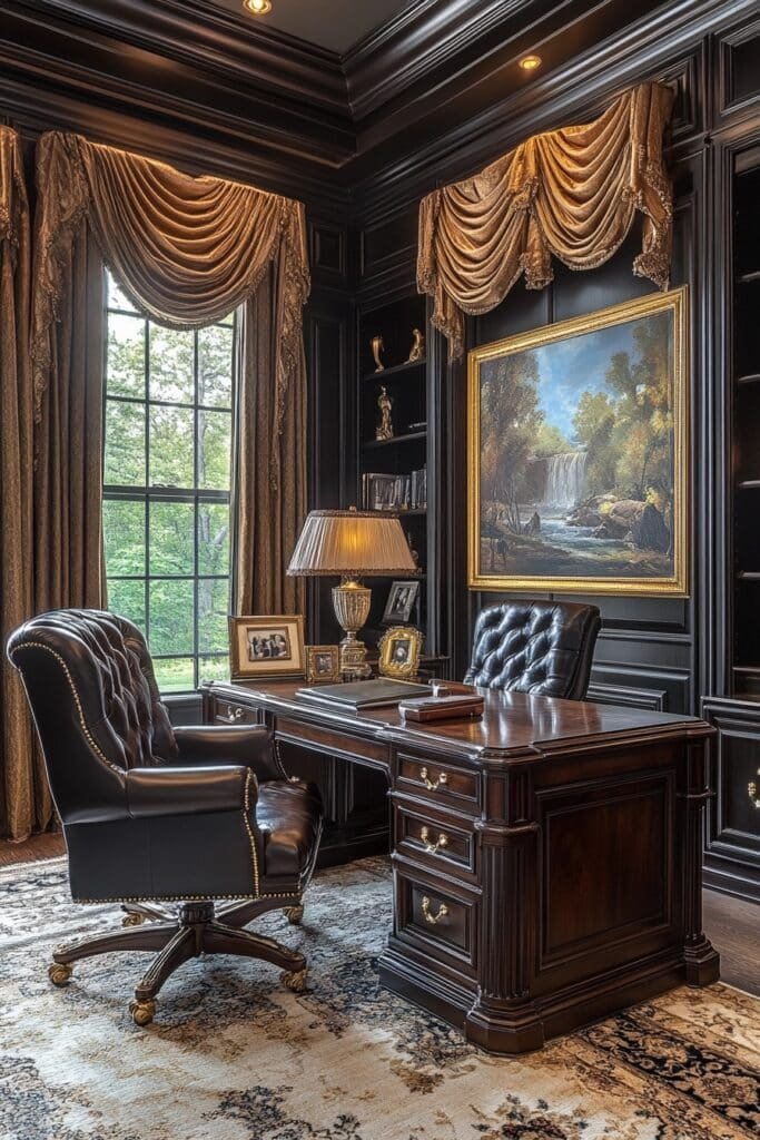 Luxury High-End Home Office