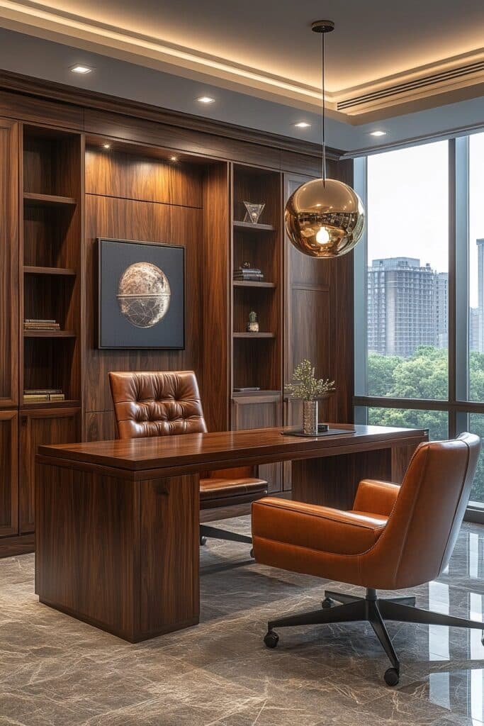 Mid-Century Modern Creative Office