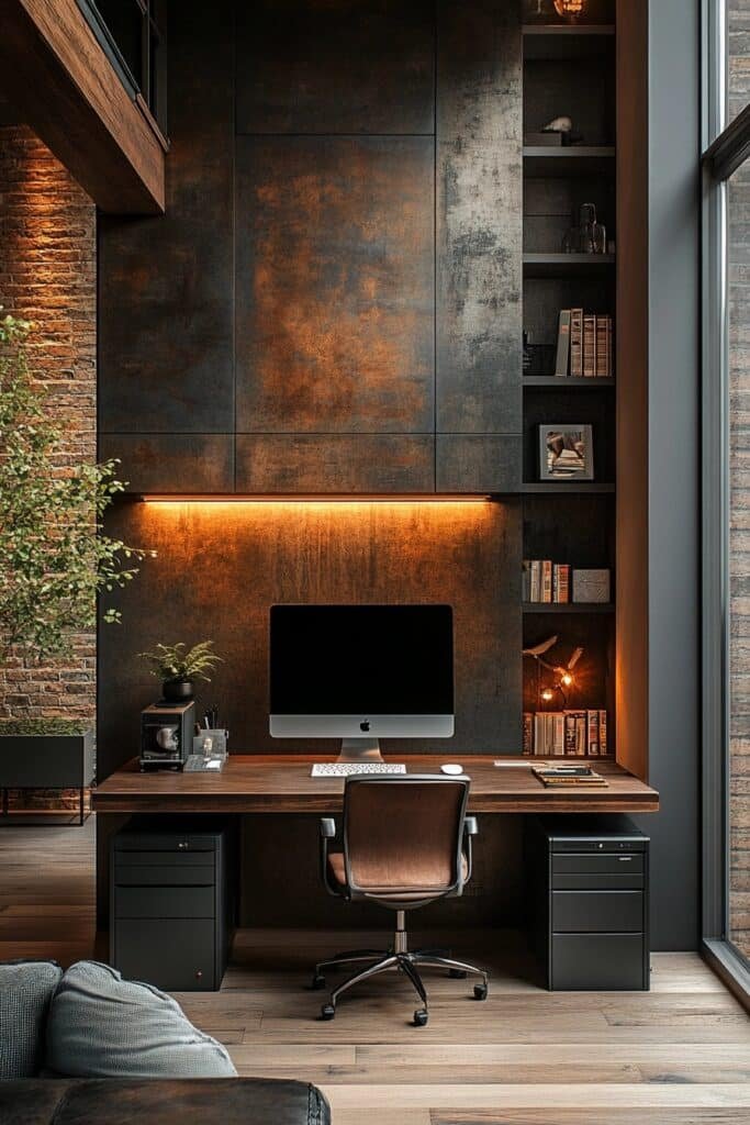 Minimal Distraction Loft Office
