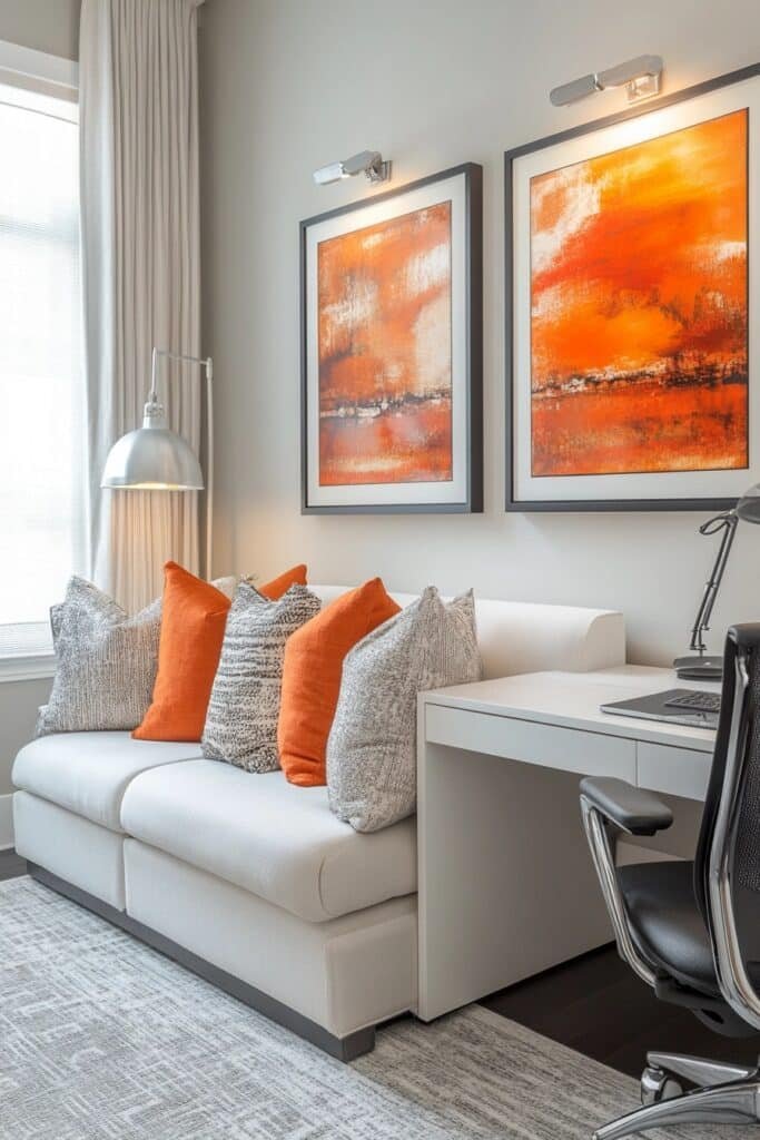 Modern Convertible Sofa Office