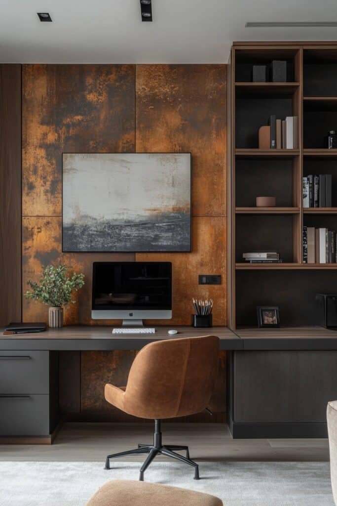 Modern Minimalist Study Corner