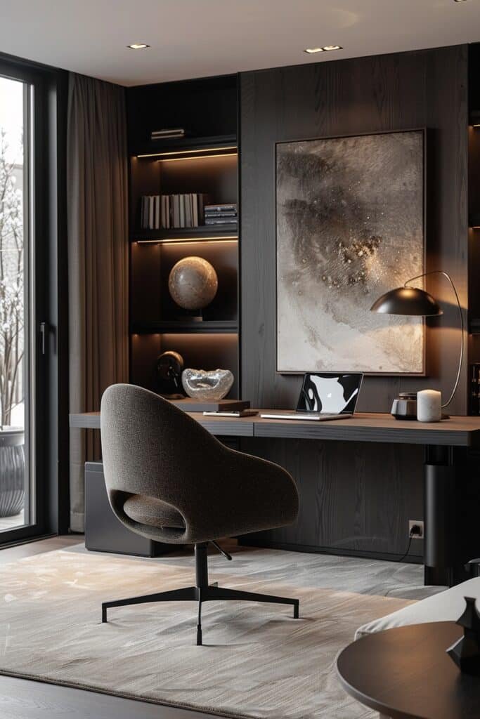 Monochrome Elegance Desk Themes