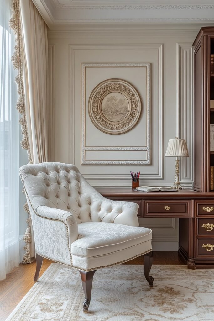 Neo-Classical Study Nook