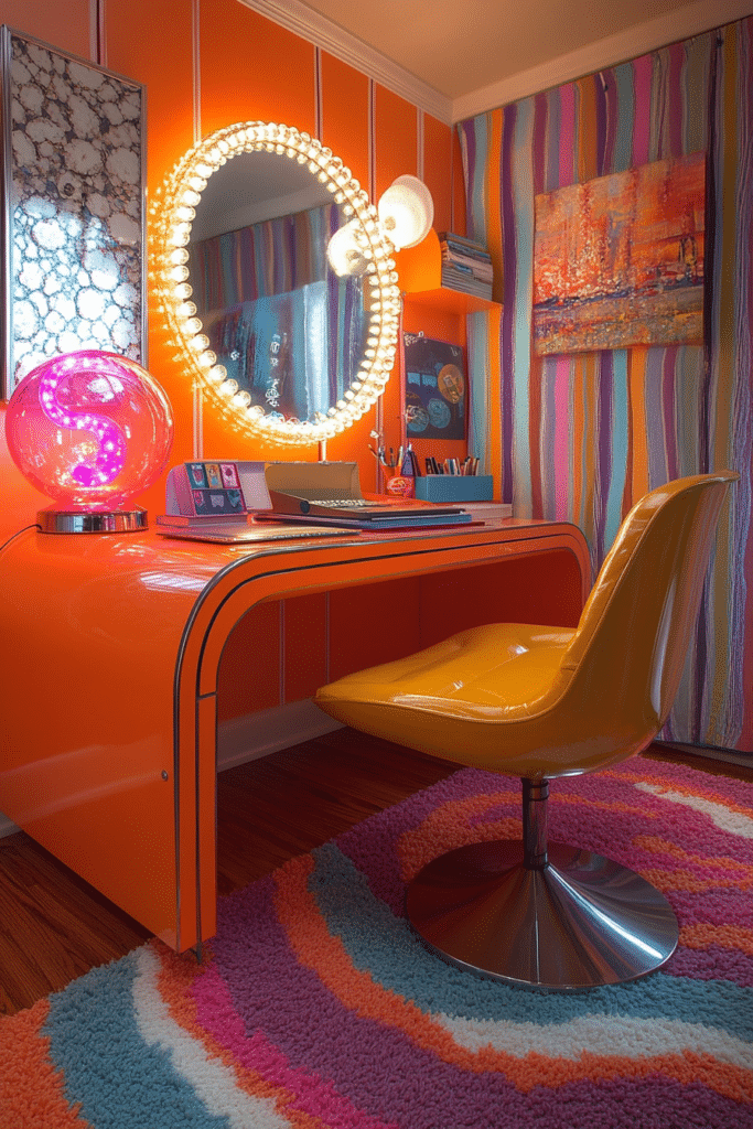 Retro Mod Study Space