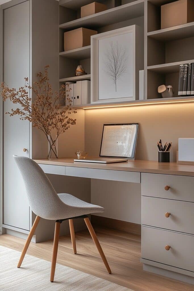 Simplistic Study Room