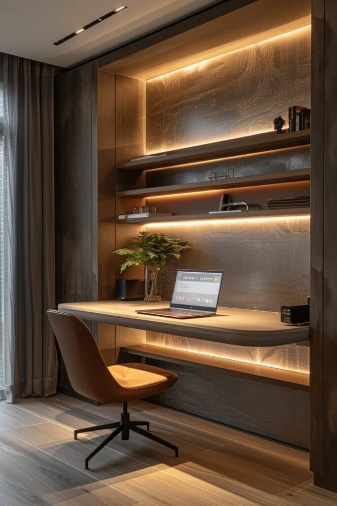 Sleek Floating Desk Designs