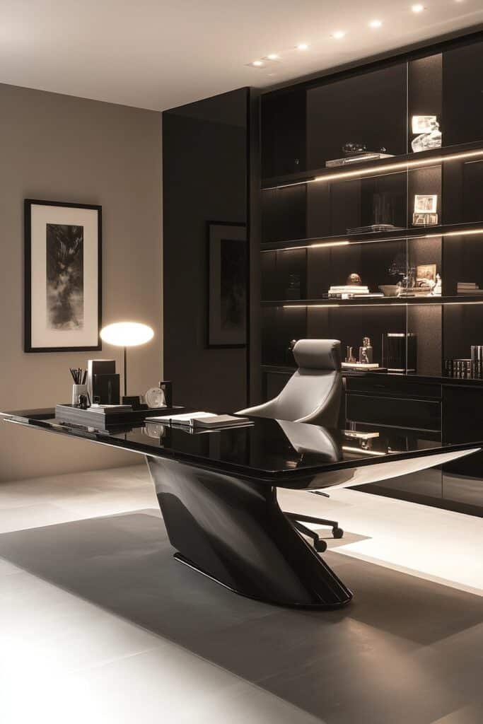 Sleek Monochrome Study