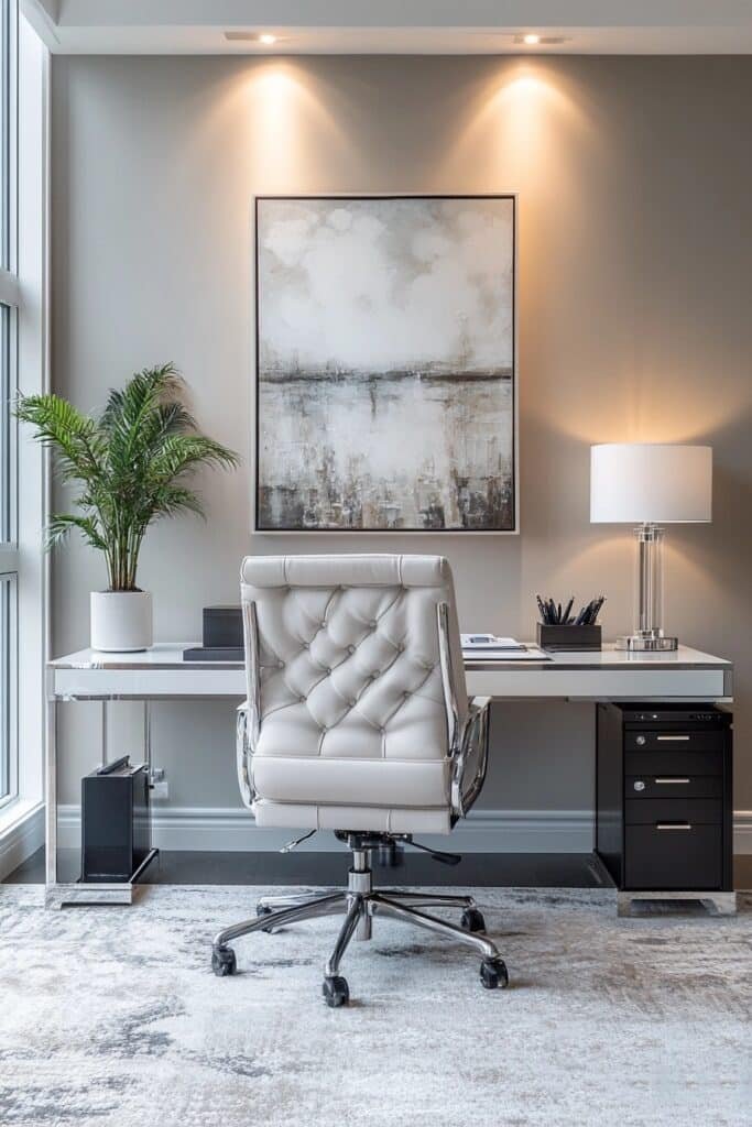 Sleek Solo Entrepreneur Space