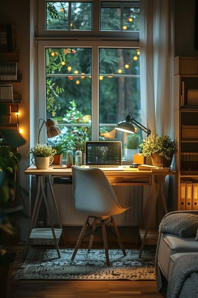Soft Lighting and Study Desk Combos