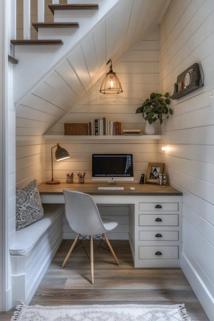 Under-Staircase Study Nook
