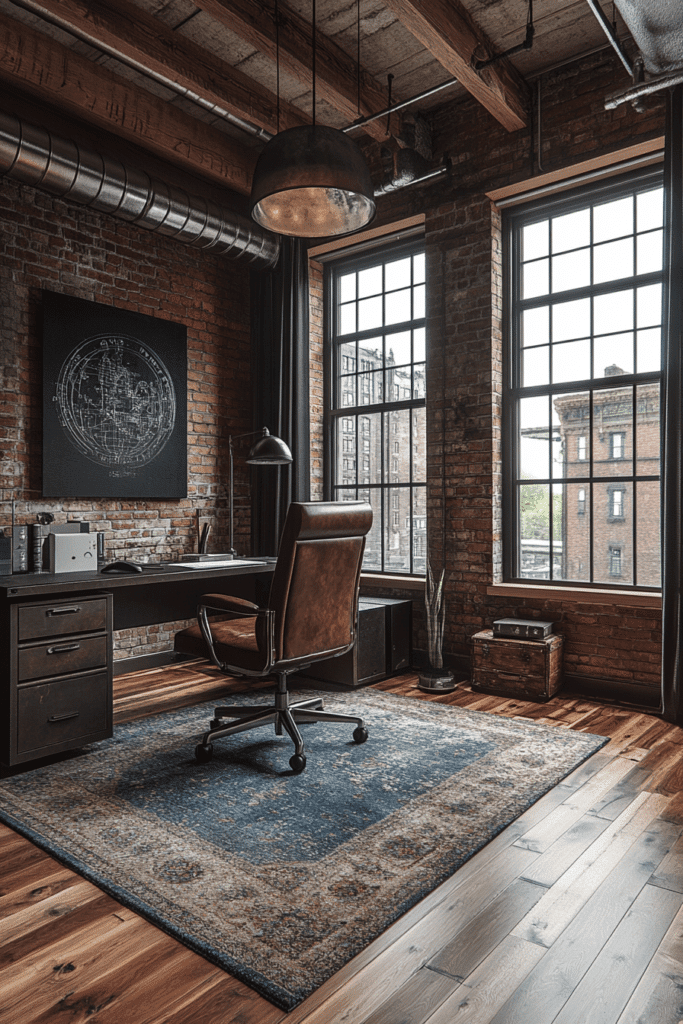 Urban Loft Style Workspace