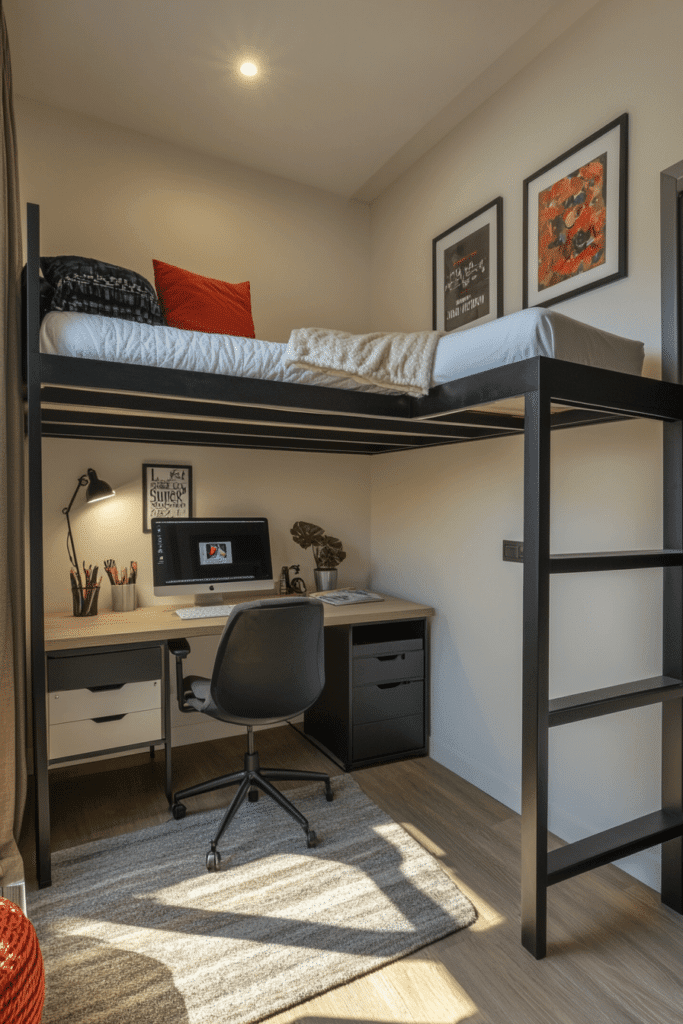 Bed Over Desk