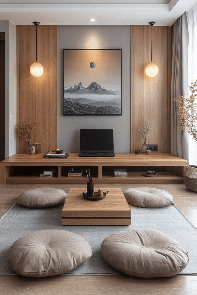 Minimalist Floor Desk