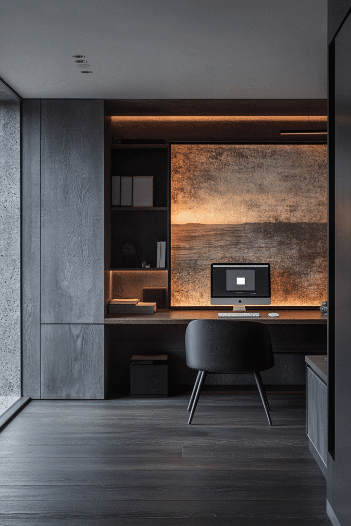 Minimalist Partition Office