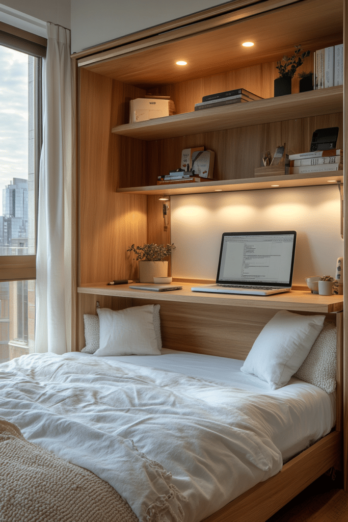 Murphy Bed Office Combo