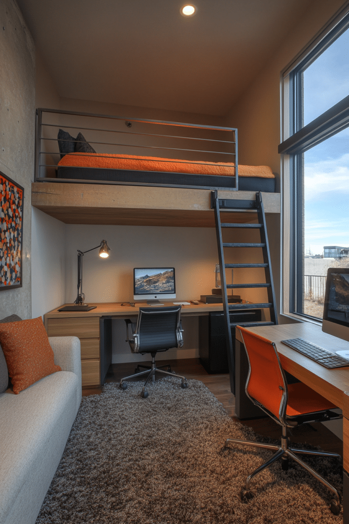 Overhead Loft Office
