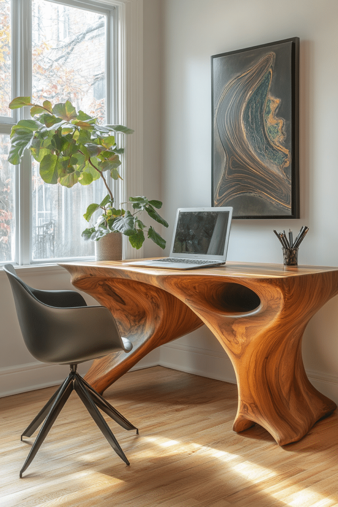 Sculptural Space Saver