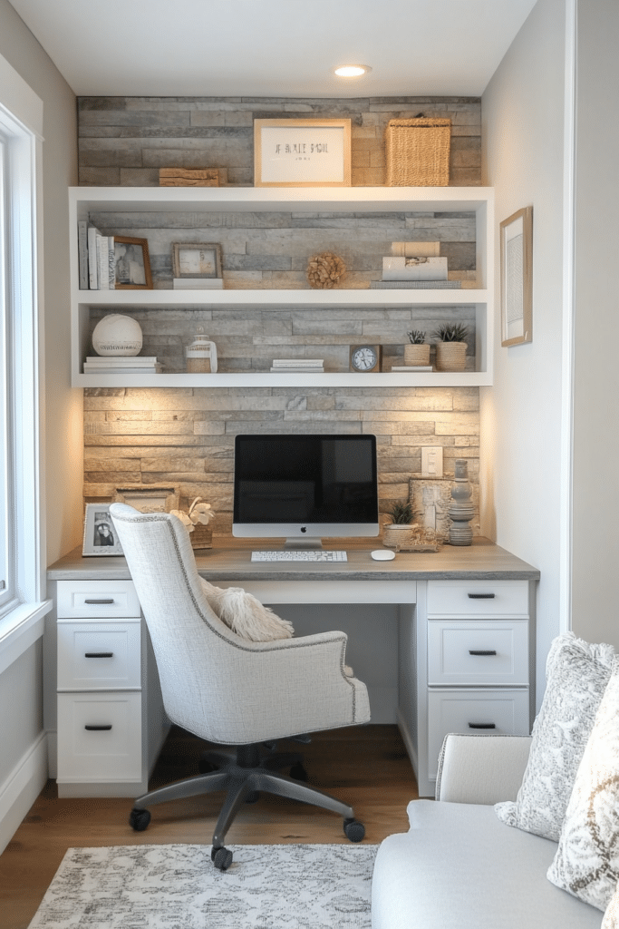 Single Wall Office Layout