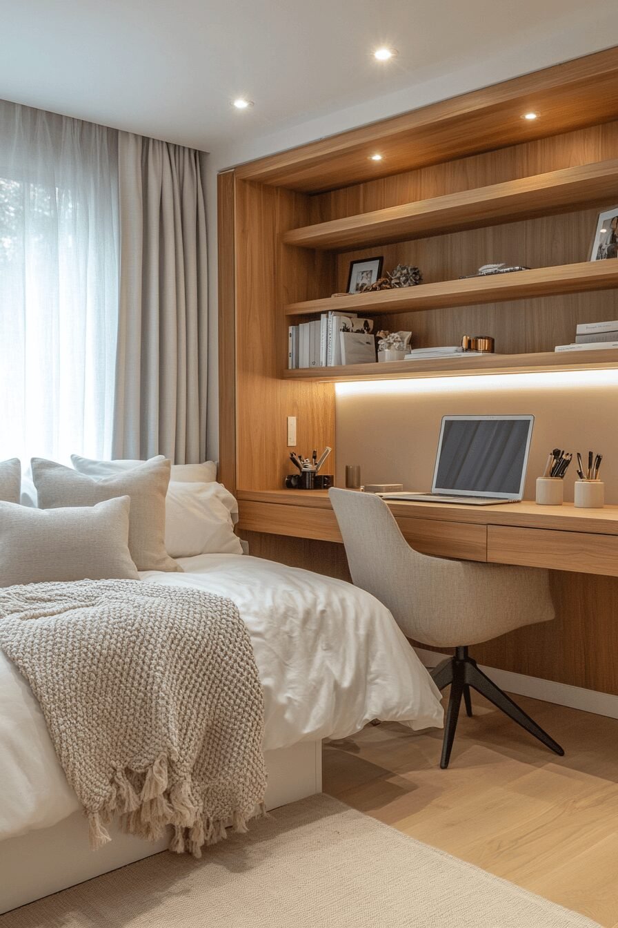 29 Home Office Guest Room Combo Designs with Dual-Purpose Style