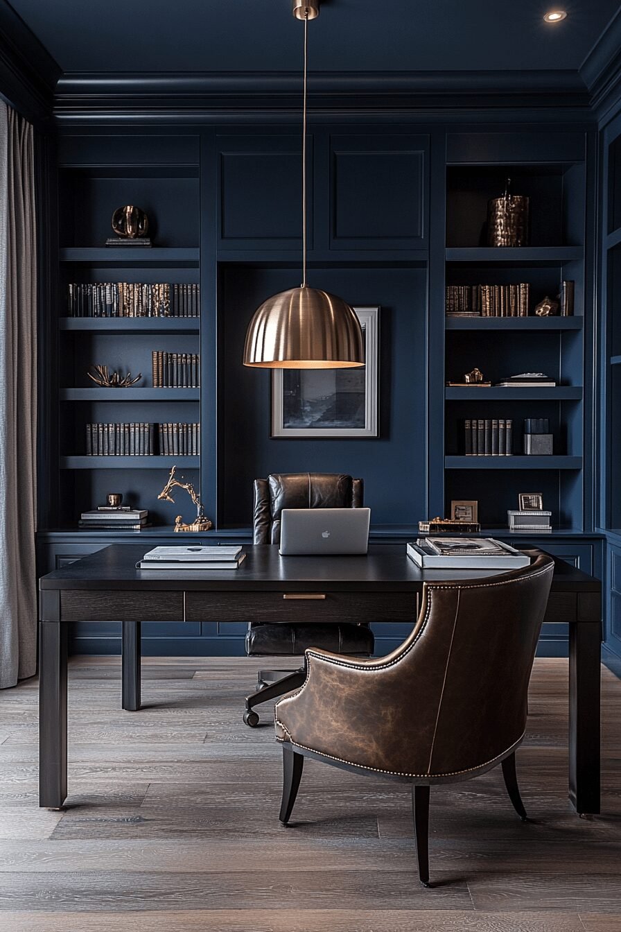 29 Moody Home Office Makeovers That Turn Work into a Mood