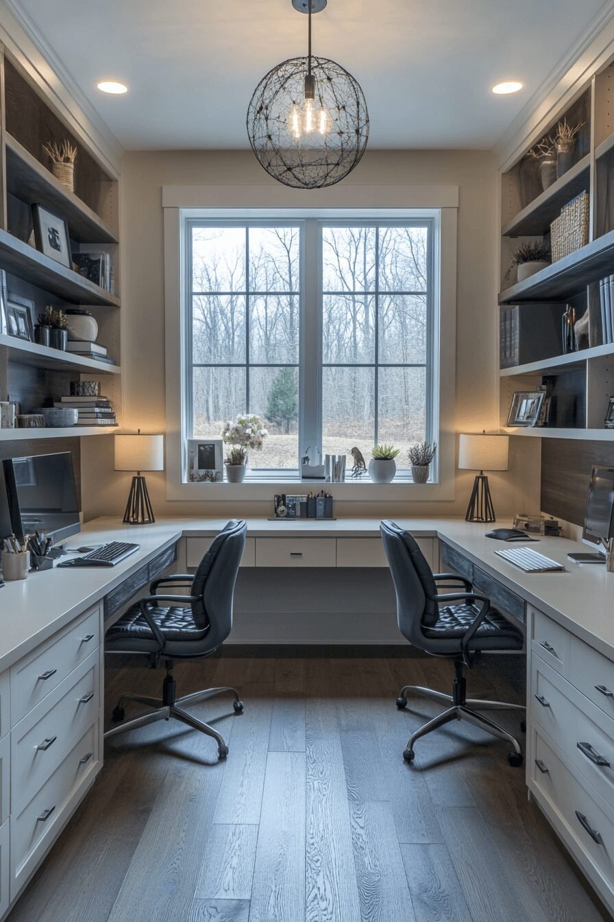 29 Home Office for Two People Spaces That Encourage Connection and Comfort