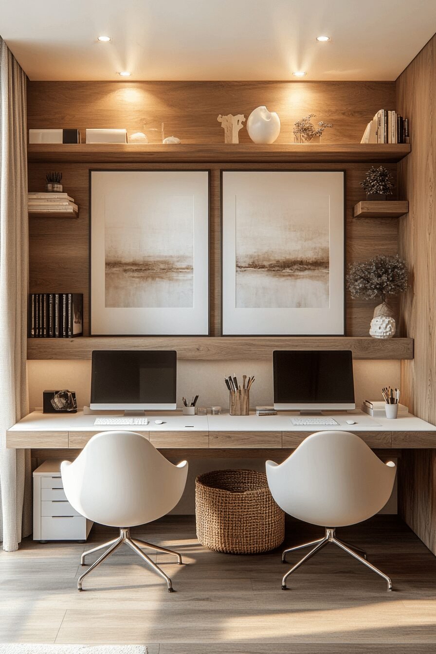 29 Home Office for Two People Spaces That Encourage Connection and Comfort