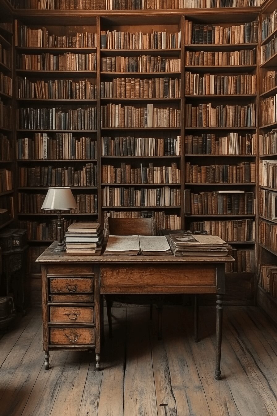 29 Vintage Home Office Styles That Blend Nostalgia with Productivity