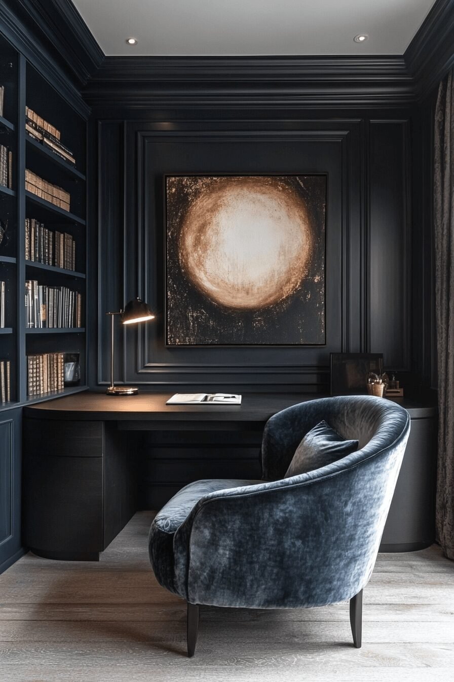 29 Masculine Home Office Vibes for a Sleek and Strong Workspace