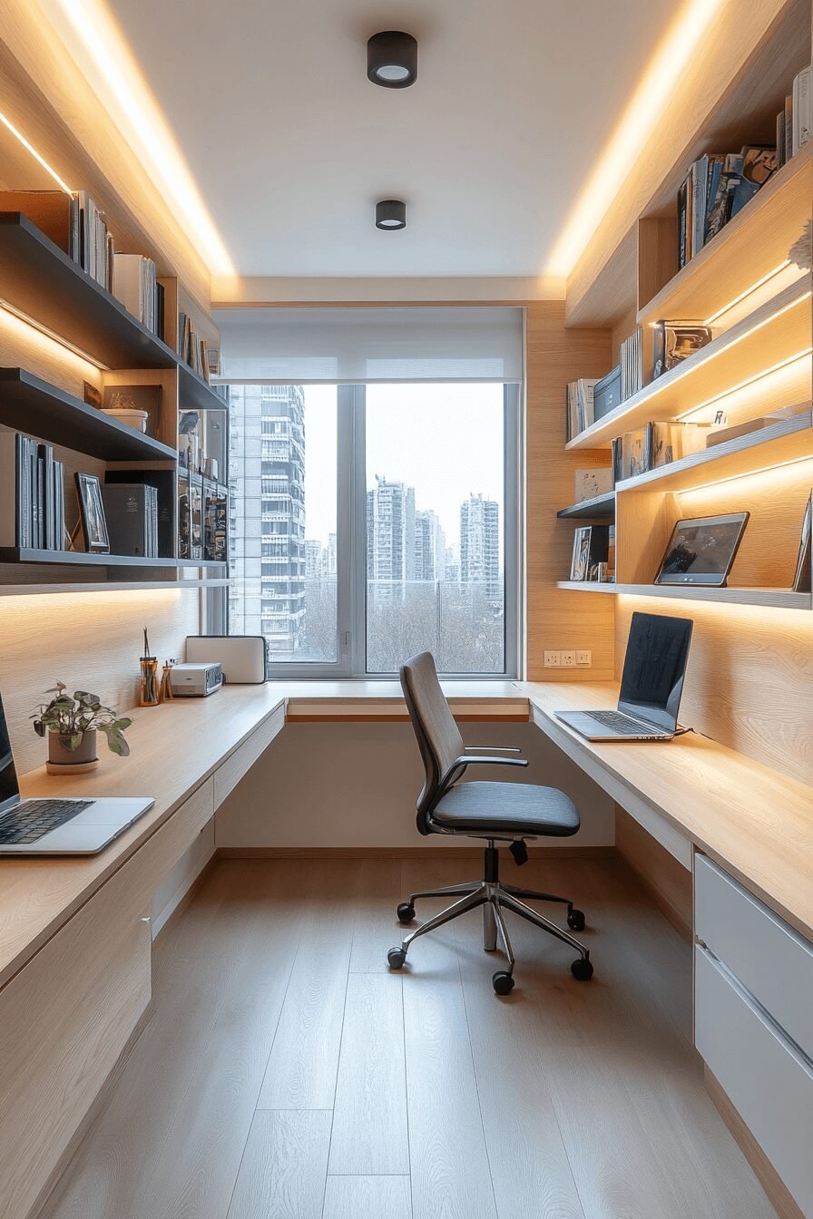 29 Tiny Home Office Designs to Inspire Big Productivity