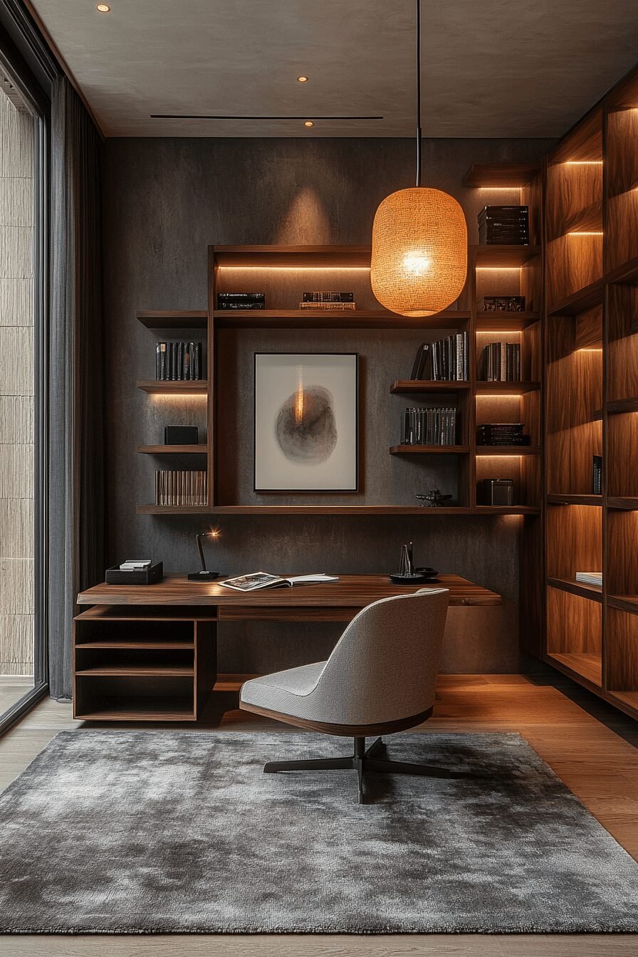29 Japandi Home Office Ideas to Elevate Your Workday Serenity
