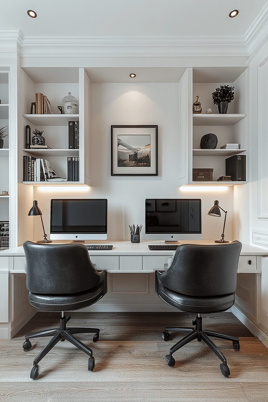 29 Home Office for Two People Spaces That Encourage Connection and Comfort