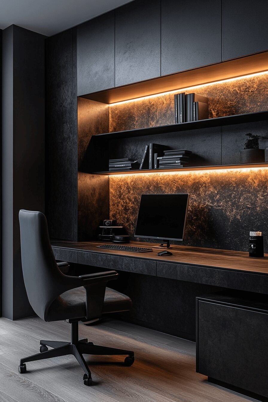 29 Moody Home Office Makeovers That Turn Work into a Mood