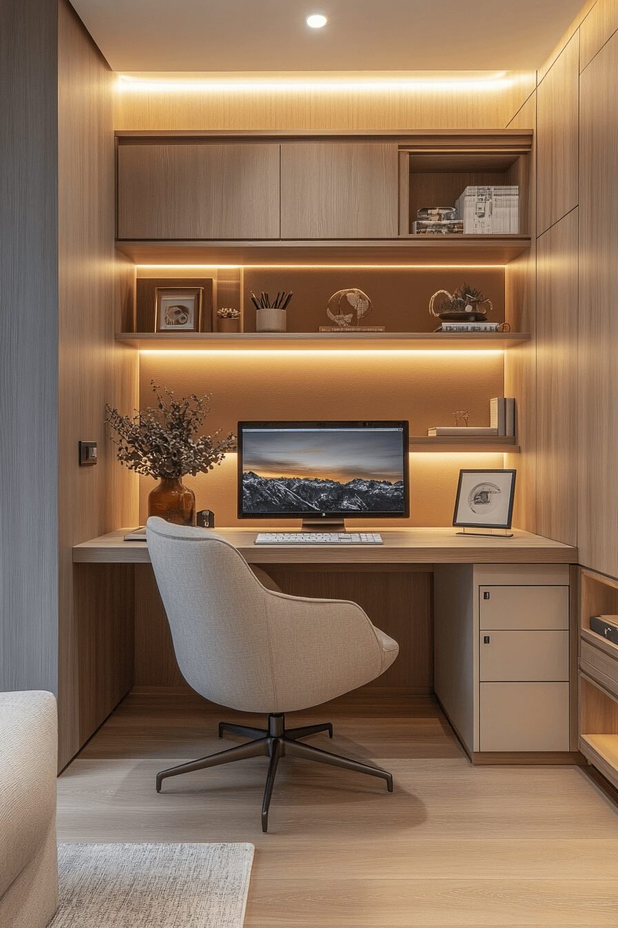 29 Tiny Home Office Designs to Inspire Big Productivity