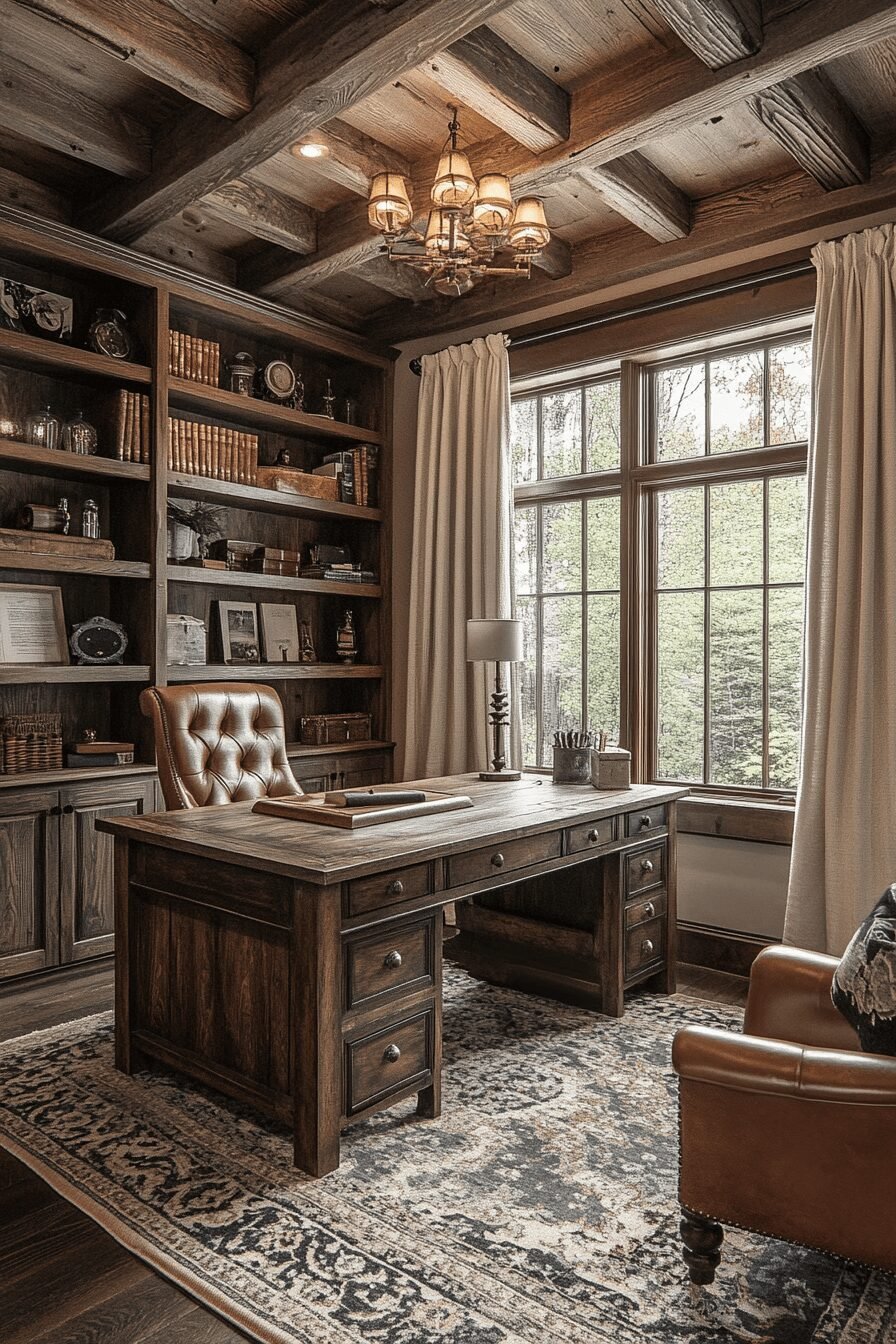 29 Vintage Home Office Styles That Blend Nostalgia with Productivity