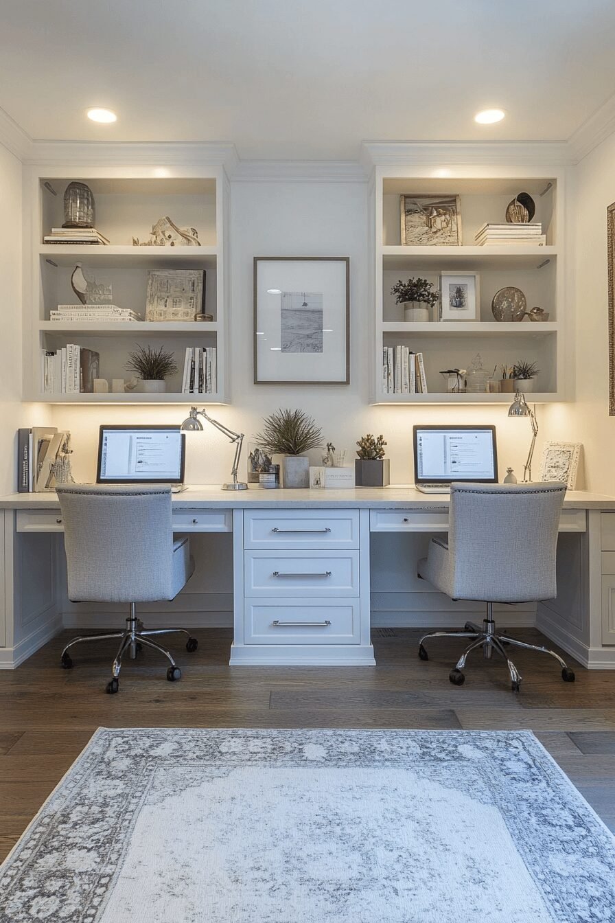 29 Home Office for Two People Spaces That Encourage Connection and Comfort