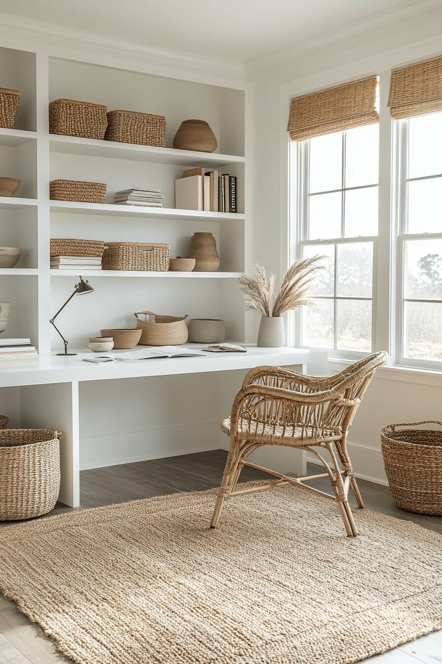 29 White Office Inspo Makeovers to Upgrade Your Workflow