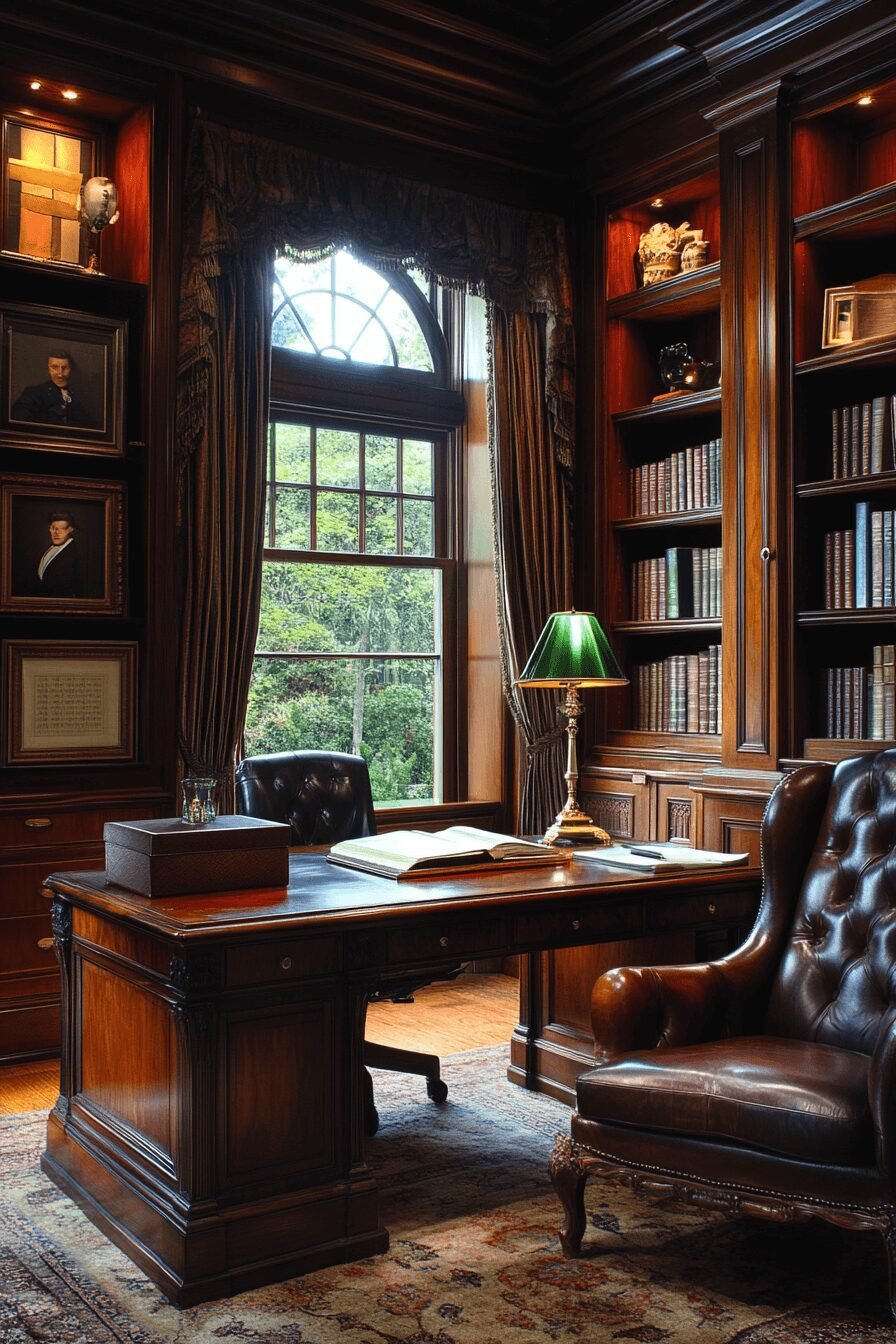 29 Vintage Home Office Styles That Blend Nostalgia with Productivity