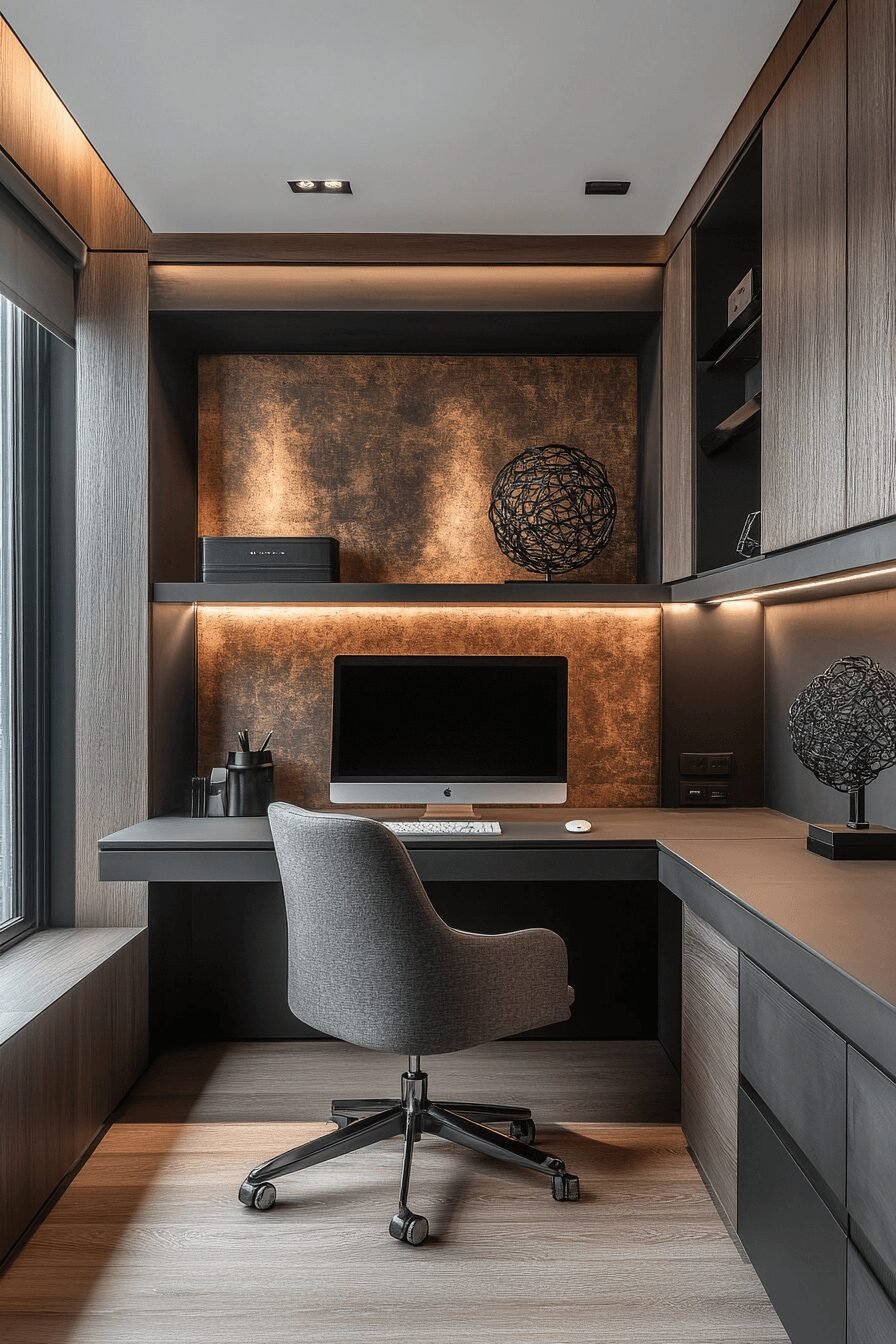 29 Home Office for Men Decor Tips for a Bold and Professional Look