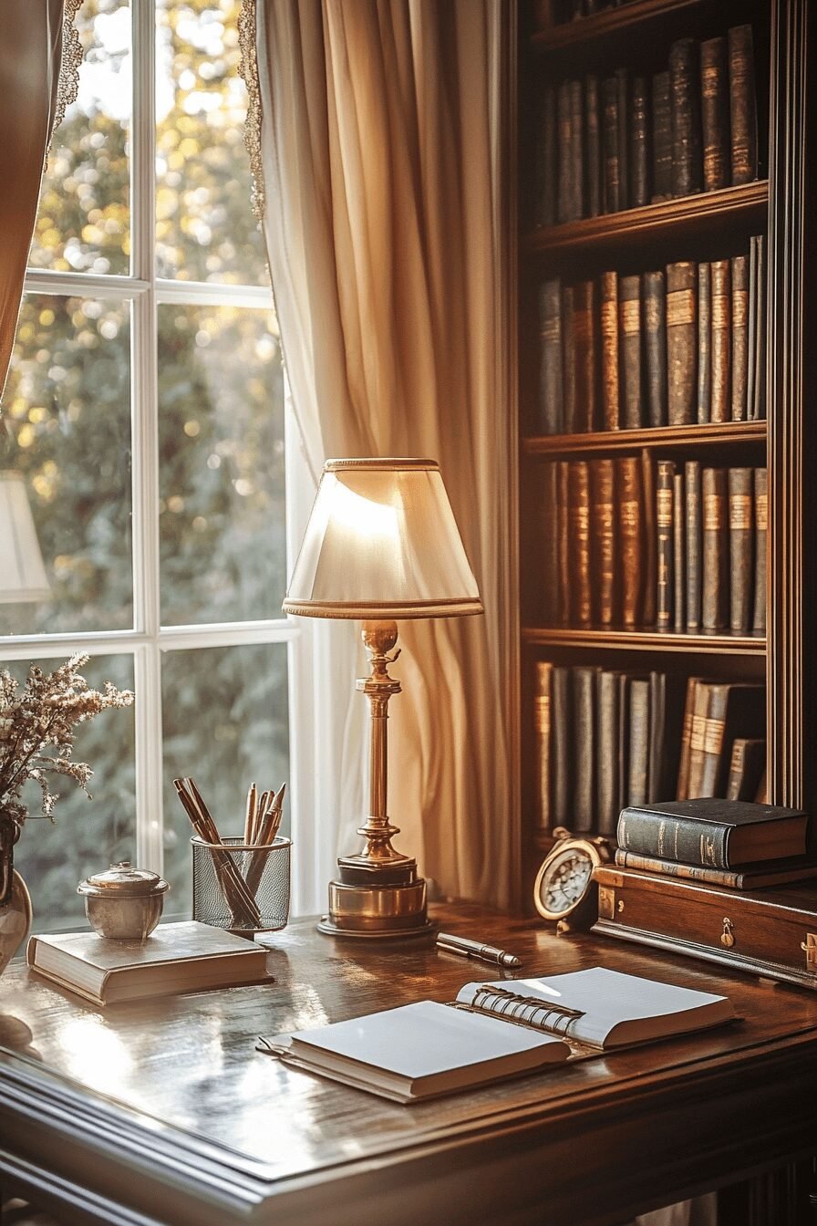 29 Vintage Home Office Styles That Blend Nostalgia with Productivity