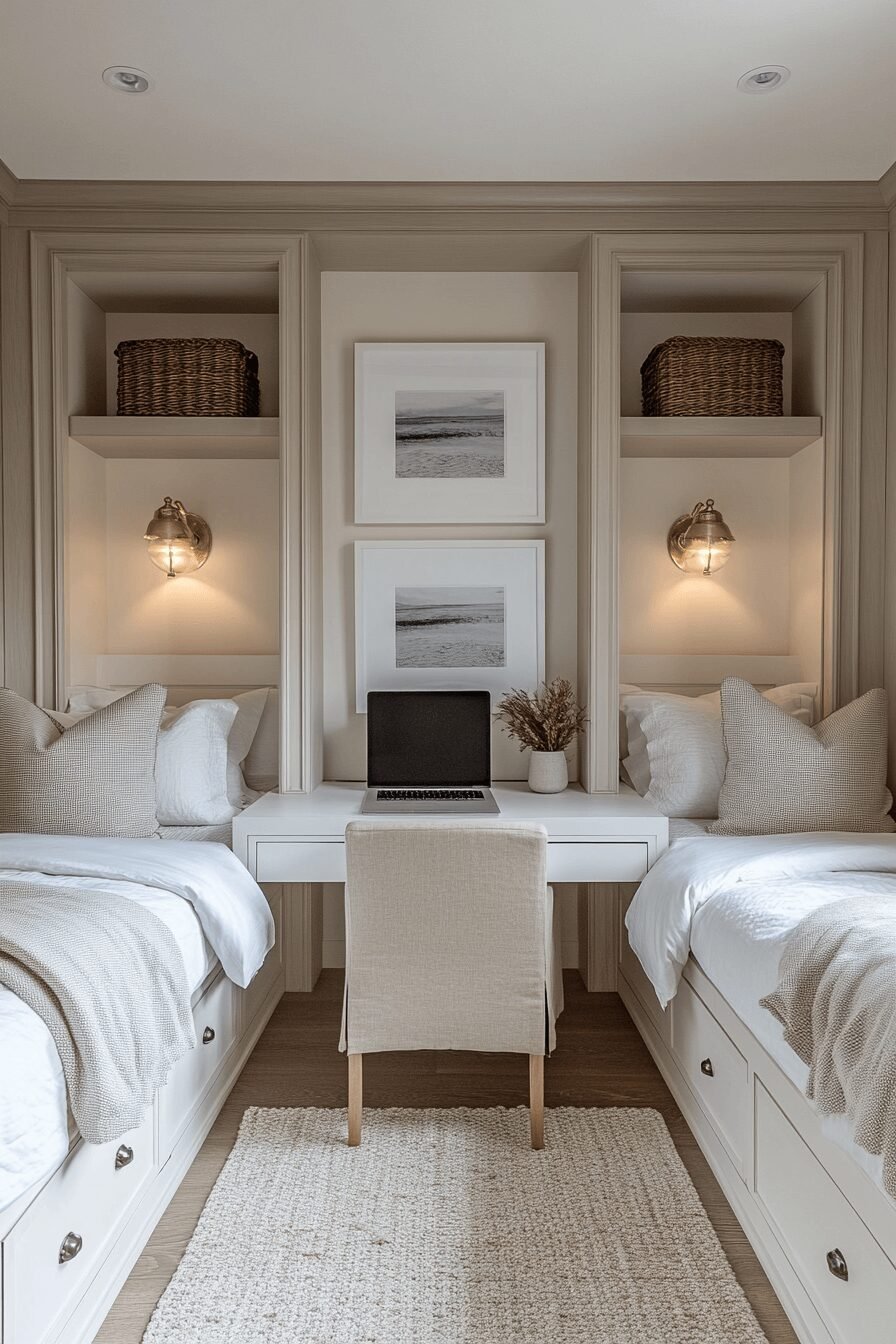 29 Home Office Guest Room Combo Designs with Dual-Purpose Style