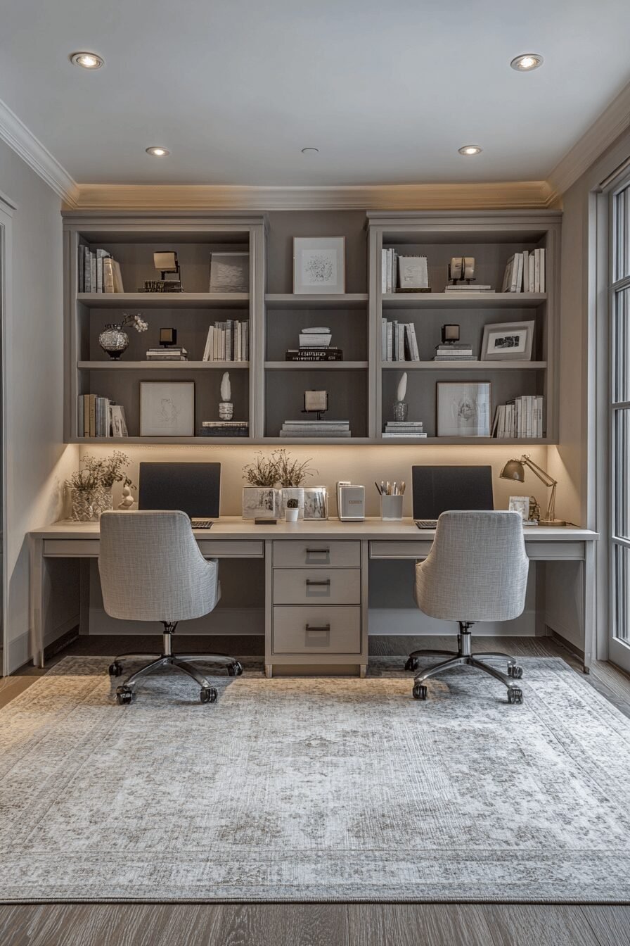 29 Home Office for Two People Spaces That Encourage Connection and Comfort
