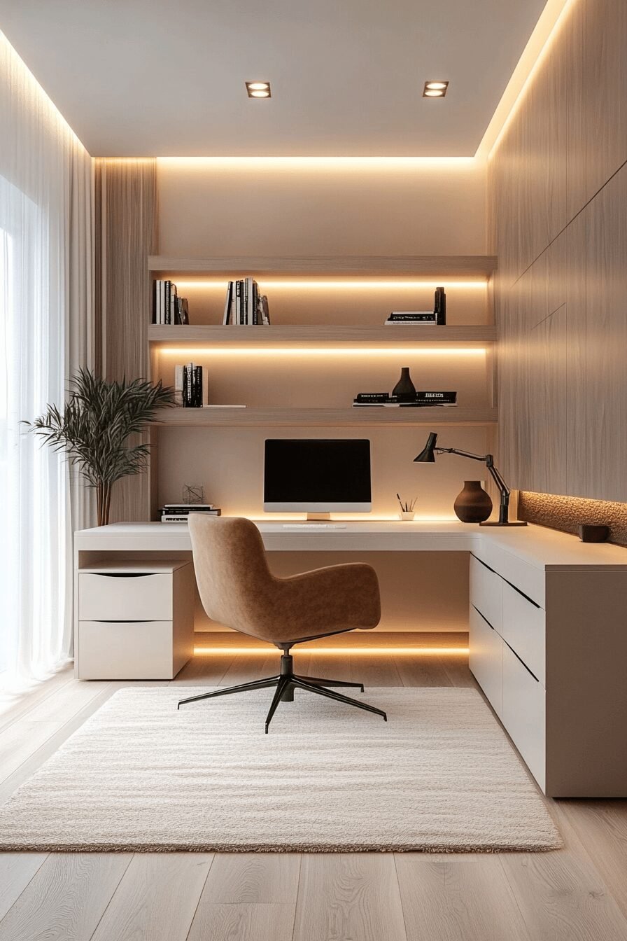 29 Minimalist Home Office Setups That Spark Creativity and Calm
