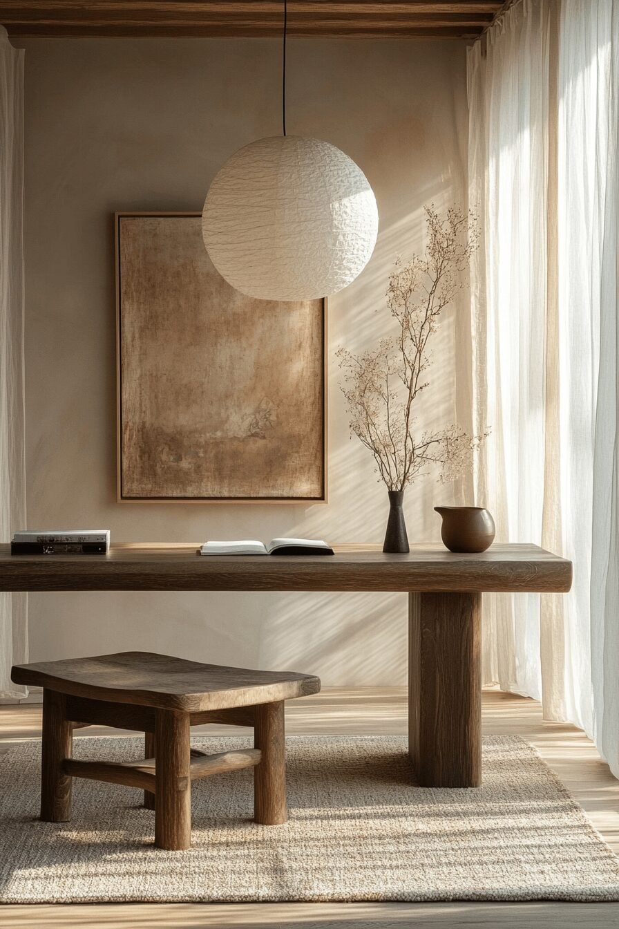 29 Japandi Home Office Ideas to Elevate Your Workday Serenity